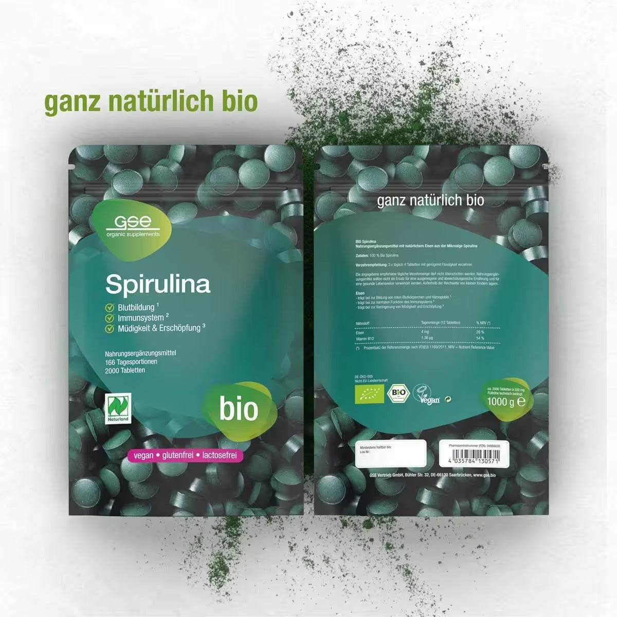 Naturland Bio Spirulina (Tabletten)