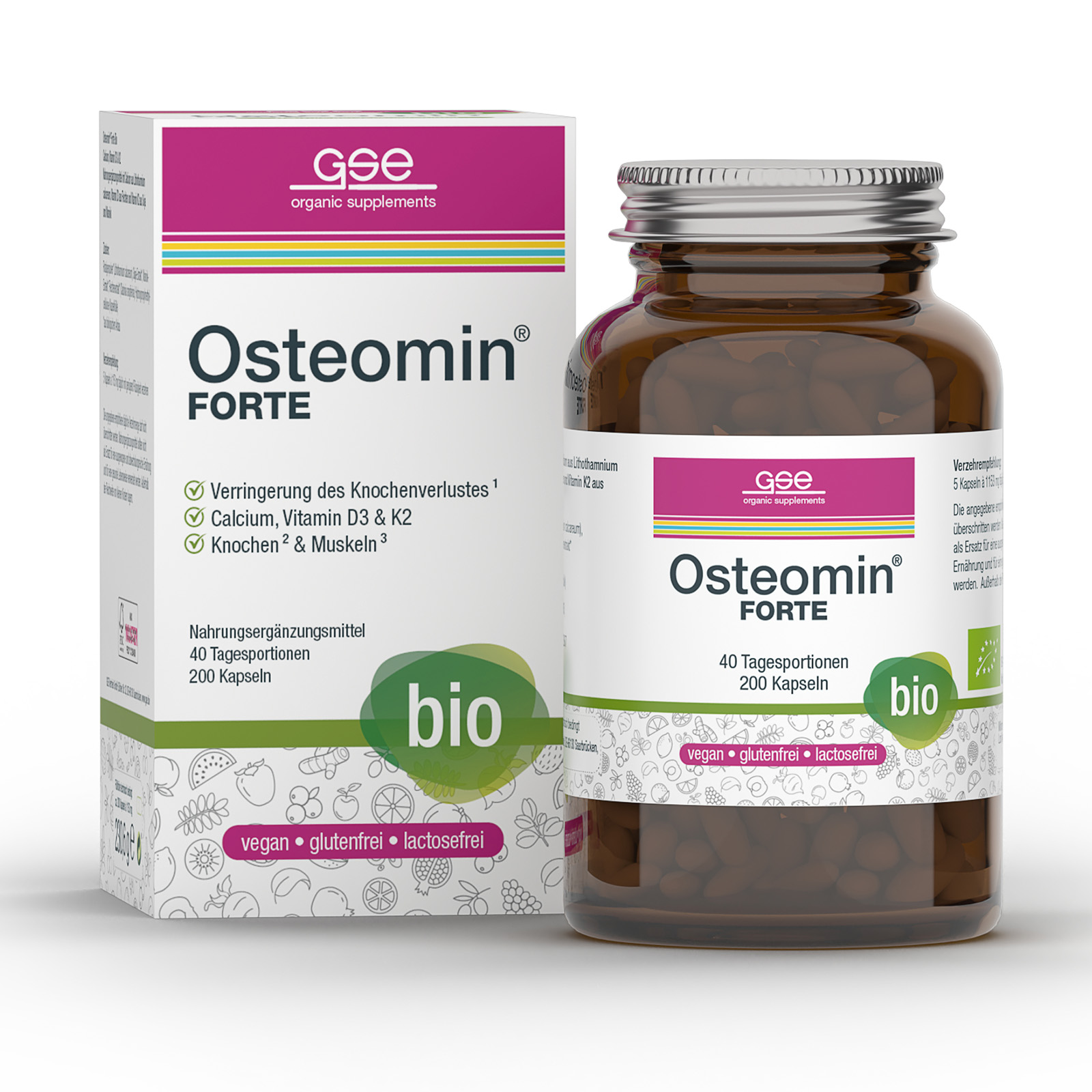 Osteomin® FORTE (Bio) Calcium, Vitamin D3 & K2