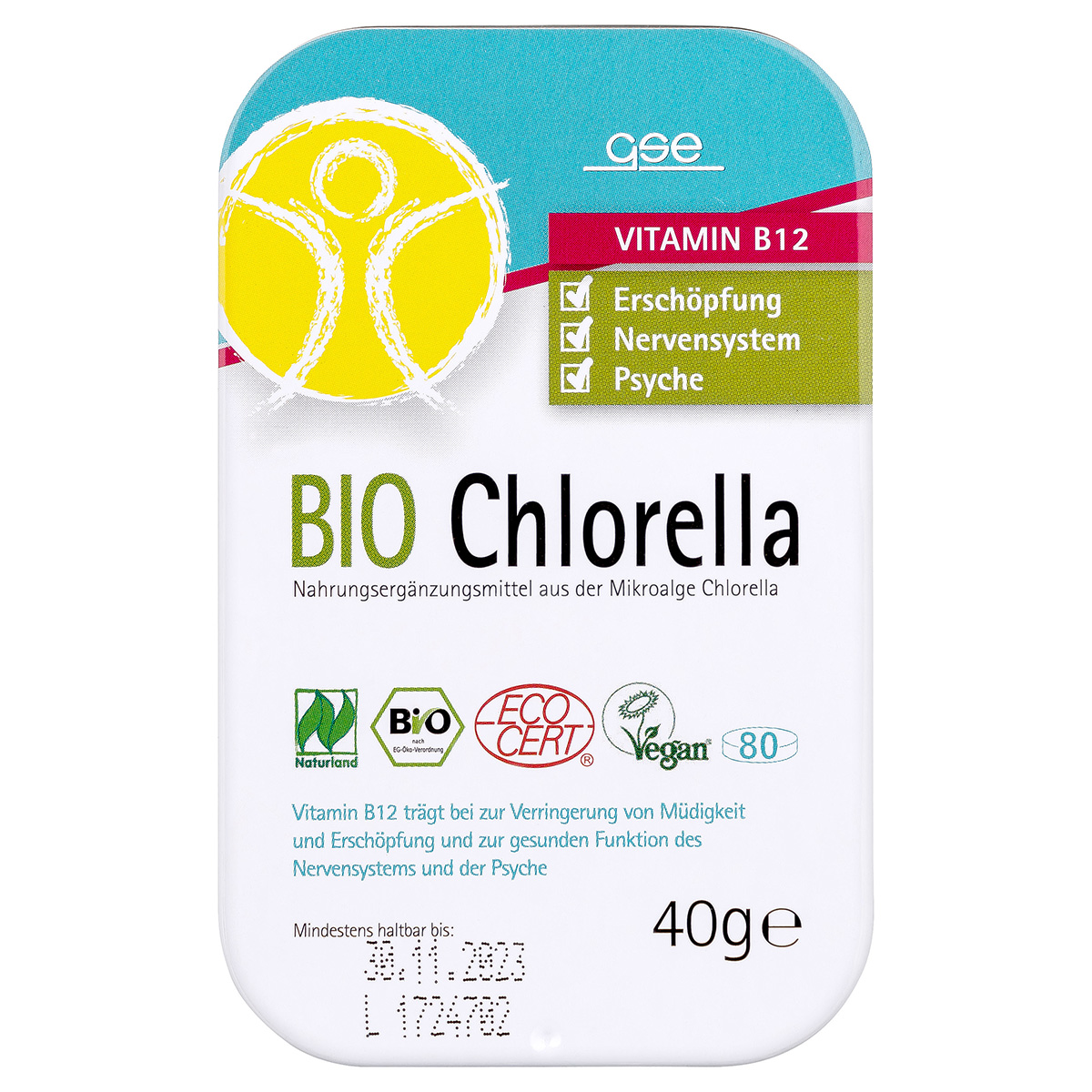 Naturland Bio Chlorella (Tabletten)